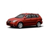 2006 Pontiac Vibe 4dr Wgn FWD Salsa (Medium Red Mica Metallic)  Shot 4