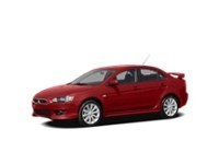 2009 Mitsubishi Lancer 4dr Sdn CVT SE Rally Red Metallic  Shot 1
