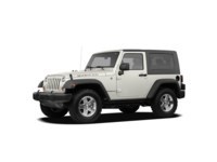 2010 Jeep Wrangler 4WD 2dr Sahara Stone White Clearcoat  Shot 10