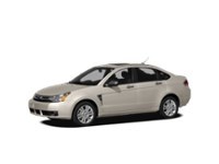 2011 Ford Focus 4dr Sdn SE White Suede  Shot 1
