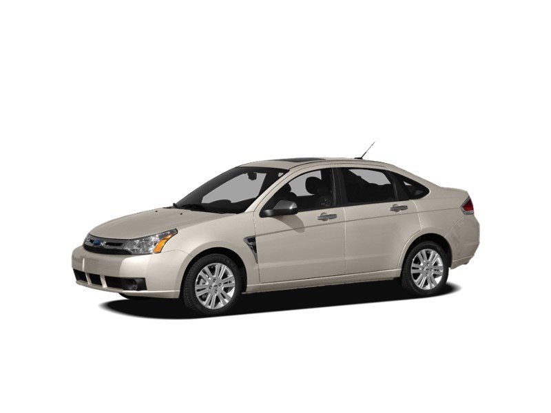 2011 Ford Focus 4dr Sdn SE White Suede  Shot 1
