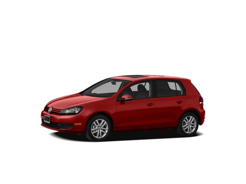 2012 Volkswagen Golf 5dr HB Auto Trendline Amaryllis Red Metallic  Shot 4
