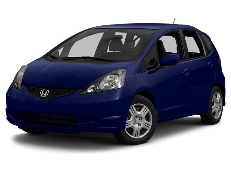 2013 Honda Fit 5dr HB Auto LX Vortex Blue Pearl  Shot 4