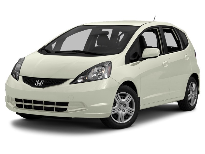 2013 Honda Fit 5dr HB Auto LX Taffeta White  Shot 4