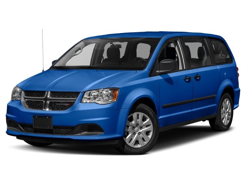 2018 Dodge Grand Caravan SXT/STOW&GO/SAFETIED/NEW BRAKES/1 OWNER Indigo Blue  Shot 1