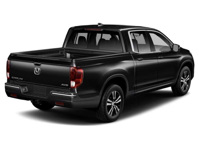 2018 Honda Ridgeline EX-L AWD Crystal Black Pearl  Shot 4