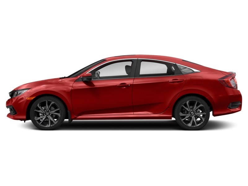 2020 Honda Civic Sport CVT Rallye Red  Shot 3