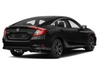 2021 Honda Civic Sedan Sport CVT Crystal Black Pearl  Shot 6