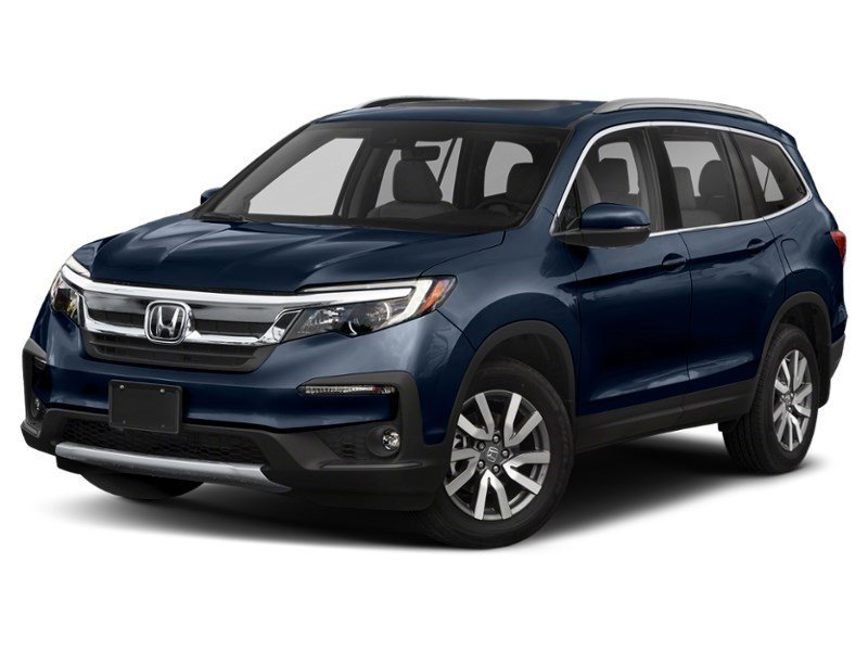 2019 Honda Pilot EX-L Navi AWD Obsidian Blue Pearl  Shot 2