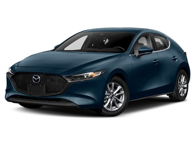 2019 Mazda Mazda3 Sport GS Auto FWD Deep Crystal Blue Mica  Shot 1