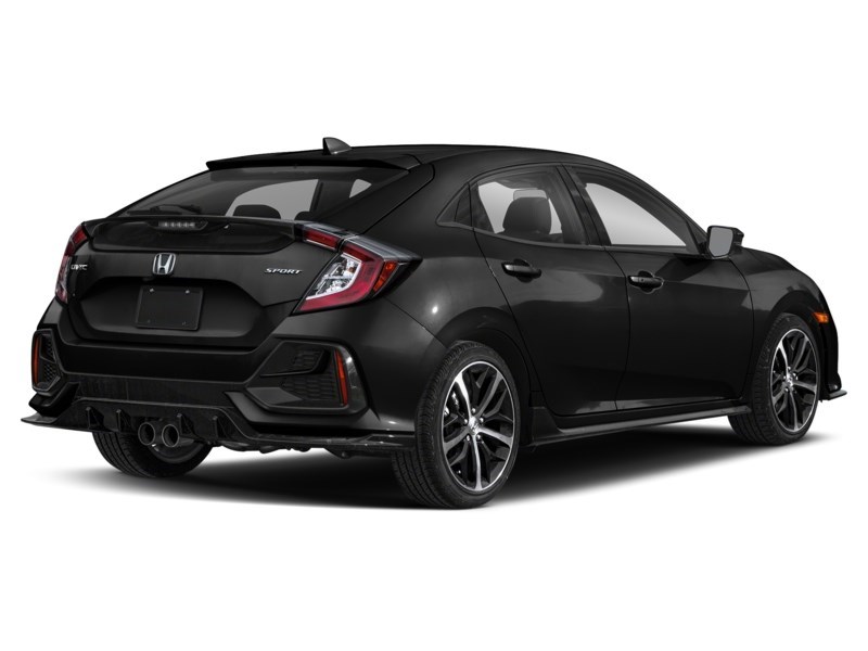 2020 Honda Civic Sport CVT Crystal Black Pearl  Shot 18