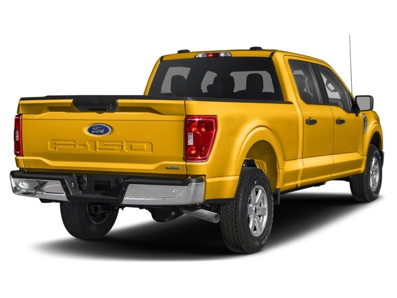 2023 Ford F-150 XLT 4WD SuperCrew 5.5' Box Yellow  Shot 12