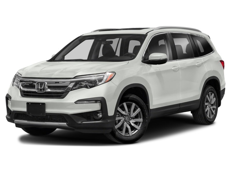 2021 Honda Pilot EX AWD Platinum White Pearl  Shot 4