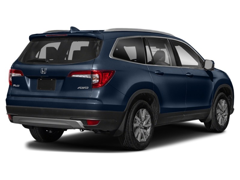 2021 Honda Pilot EX-L Navi AWD Obsidian Blue Pearl  Shot 8