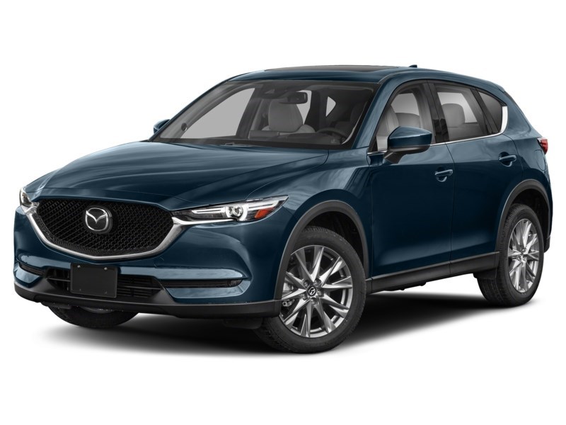 2021 Mazda CX-5 Grand Touring Deep Crystal Blue Mica  Shot 1