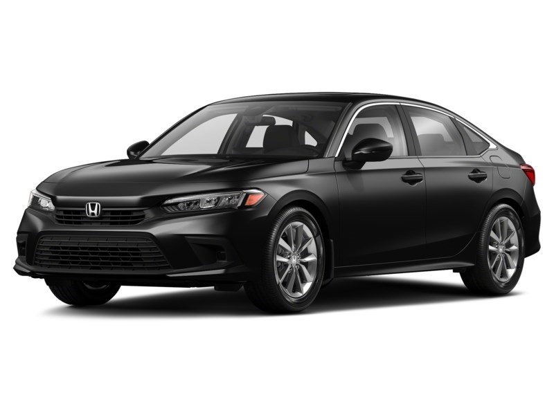 2022 Honda Civic EX CVT Crystal Black Pearl  Shot 1