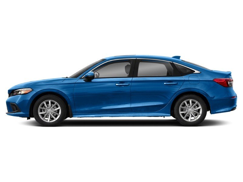 2022 Honda Civic EX CVT Aegean Blue Metallic  Shot 3