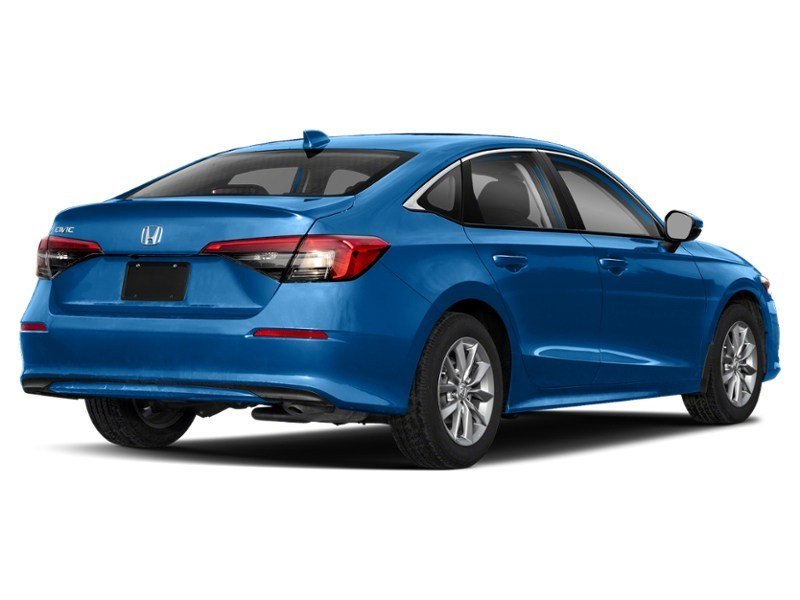 2022 Honda Civic EX CVT Aegean Blue Metallic  Shot 2