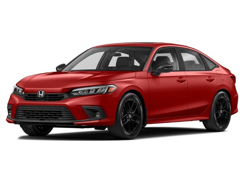 2024 Honda Civic Sedan Sport CVT Rallye Red  Shot 14