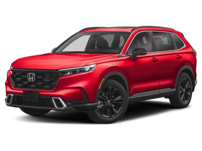 2025 Honda CR-V Hybrid Touring AWD Radiant Red Metallic  Shot 1