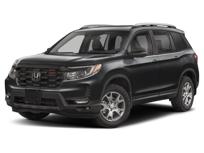 2024 Honda Passport TrailSport AWD Crystal Black Pearl  Shot 4