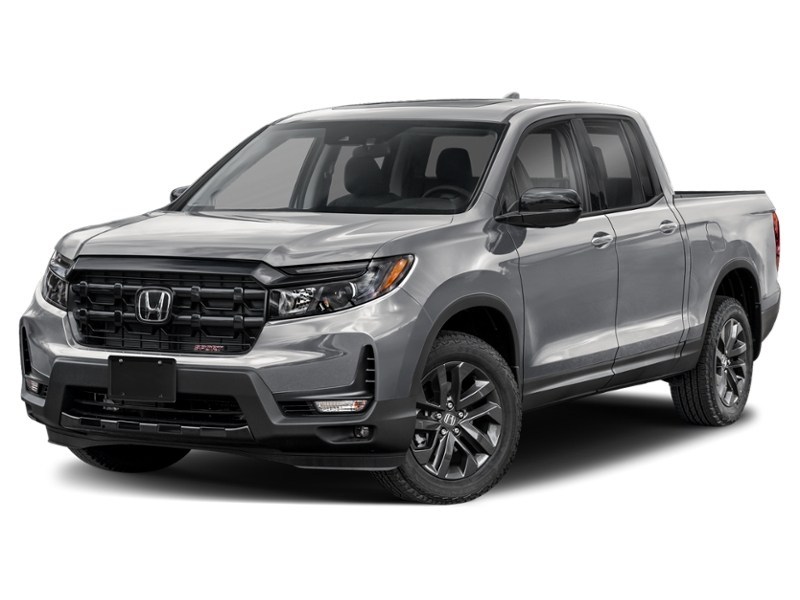 2026 Honda Ridgeline Sport AWD Solar Reflection Silver Metallic  Shot 1