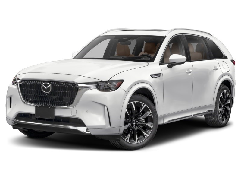 2026 Mazda CX-90 MHEV Signature AWD Rhodium White Metallic  Shot 4