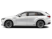 2026 Mazda CX-90 MHEV Signature AWD Rhodium White Metallic  Shot 3