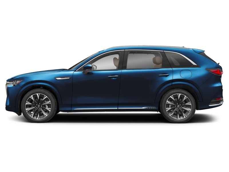 2026 Mazda CX-90 MHEV Signature AWD Deep Crystal Blue Mica  Shot 3