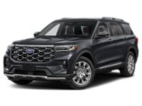 2027 Ford Explorer Platinum 4WD Agate Black Metallic  Shot 1