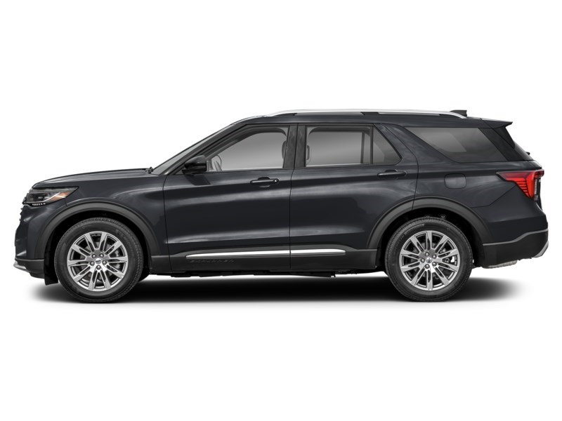 2026 Ford Explorer Platinum | 4WD | LUX LEATHER PKG | LOADED | 21s Agate Black Metallic  Shot 3