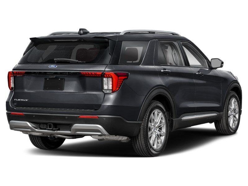 2027 Ford Explorer Platinum 4WD Agate Black Metallic  Shot 2