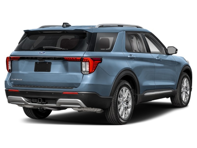 2027 Ford Explorer Platinum 4WD Vapor Blue Metallic  Shot 2