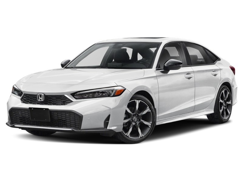 2026 Honda Civic Hybrid Sport Touring eCVT Platinum White Pearl  Shot 1