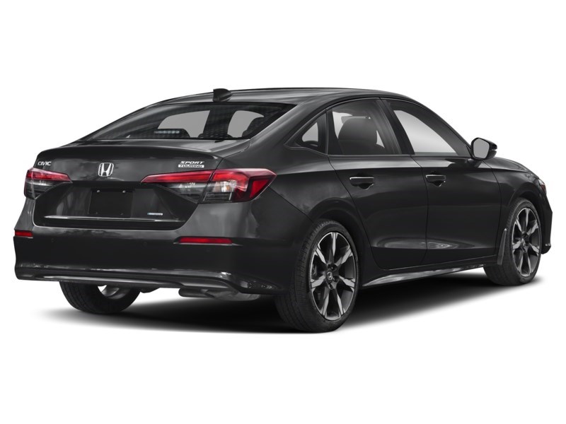 2025 Honda Civic Hybrid Sport Touring eCVT Crystal Black Pearl  Shot 2