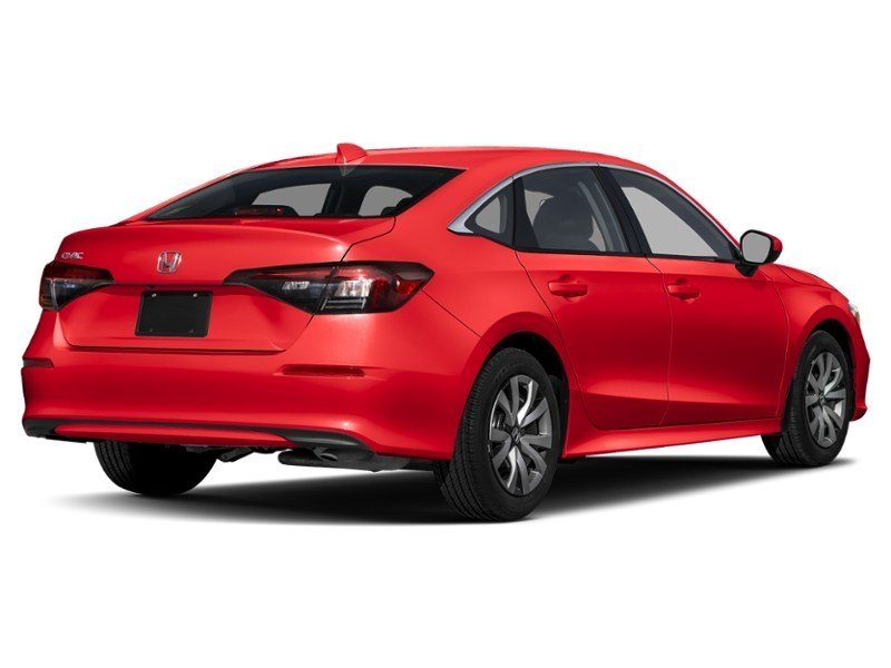 2026 Honda Civic LX CVT Rallye Red  Shot 24
