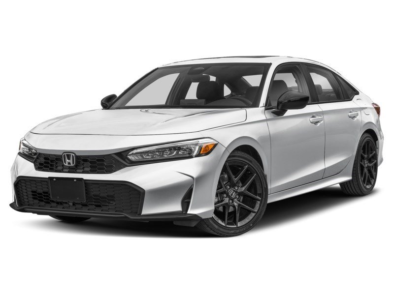 2026 Honda Civic Sport CVT Platinum White Pearl  Shot 1