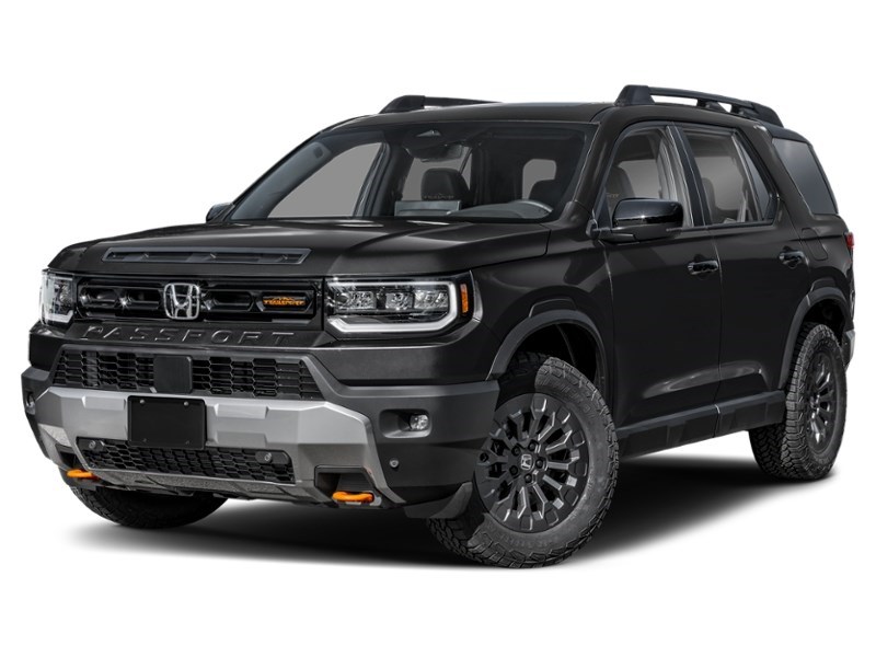 2026 Honda Passport TrailSport AWD Crystal Black Pearl  Shot 1