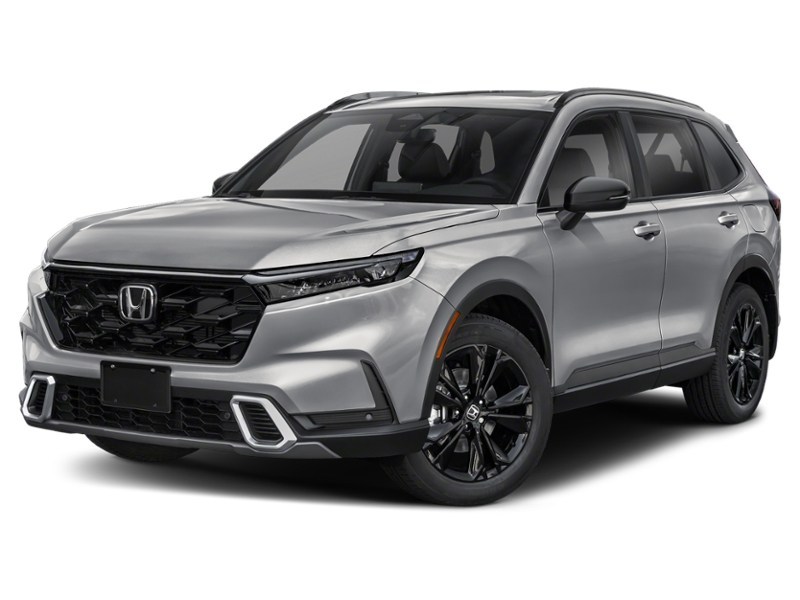2026 Honda CR-V Hybrid Touring AWD Solar Reflection Silver Metallic  Shot 4