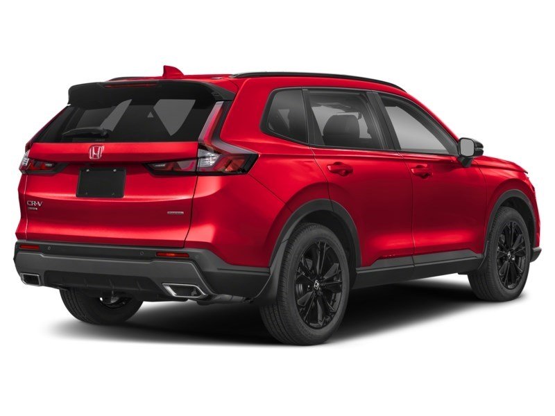 2026 Honda CR-V Hybrid Touring AWD Radiant Red Metallic  Shot 2