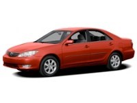 2006 Toyota Camry 4dr Sdn LE Auto Salsa Red Pearl  Shot 6