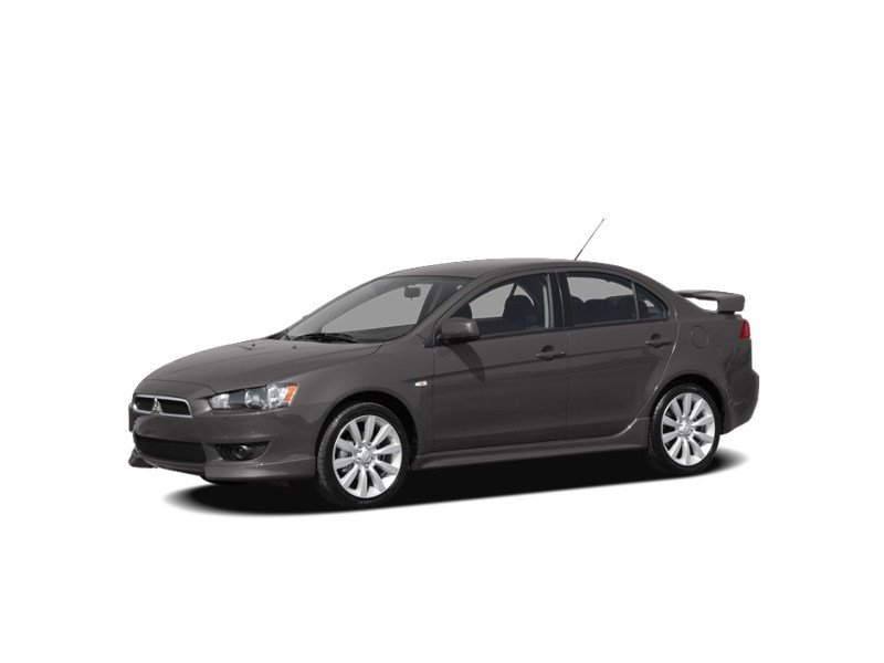 2010 Mitsubishi Lancer 4dr Sdn CVT DE Graphite Grey Pearl  Shot 3