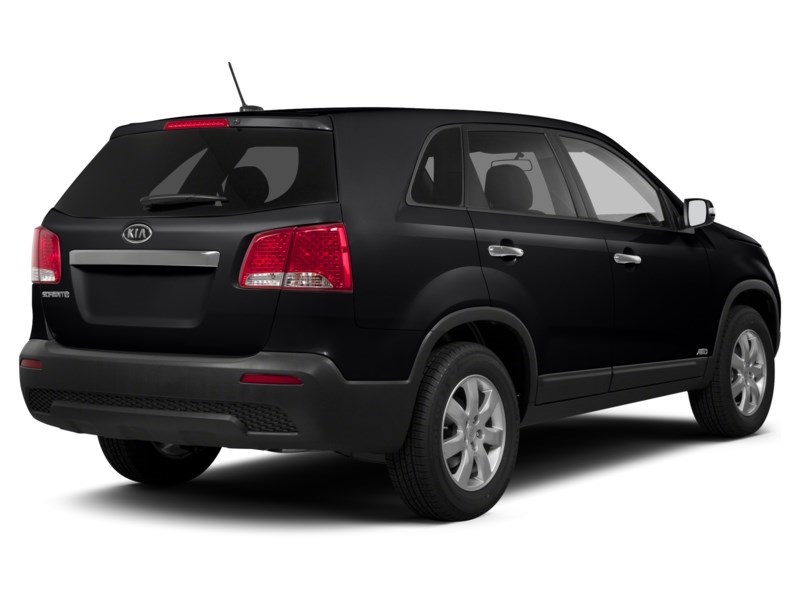 2011 Kia Sorento FWD 4dr V6 Auto LX w/3rd Row Ebony Black  Shot 18