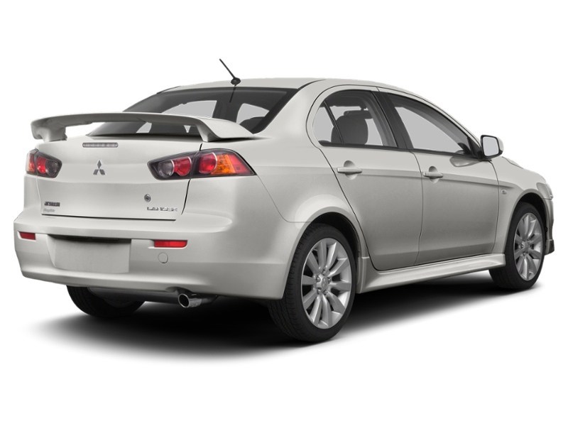 2013 Mitsubishi Lancer 4dr Sdn Man SE FWD Wicked White  Shot 2