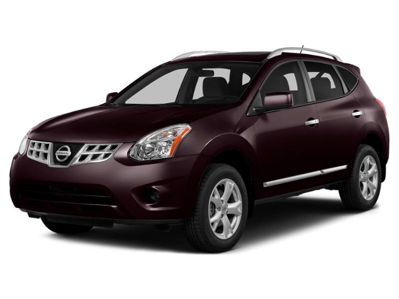 2013 Nissan Rogue FWD 4dr SV Amethyst Black Metallic  Shot 25