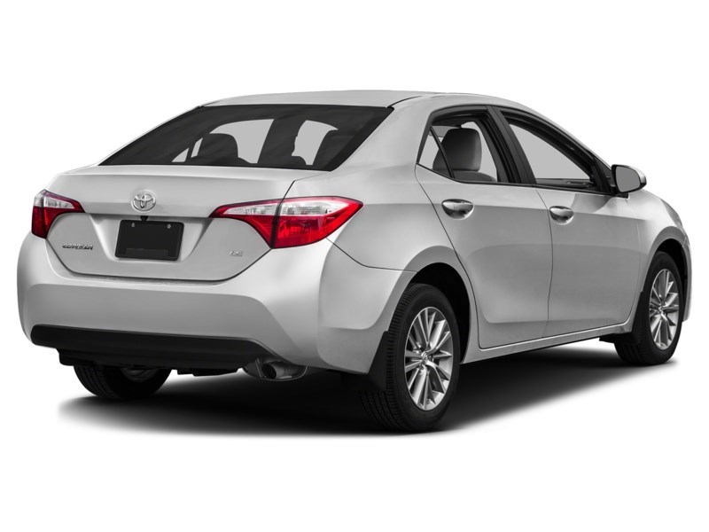2015 Toyota Corolla 4dr Sdn CVT LE Classic Silver Metallic  Shot 2