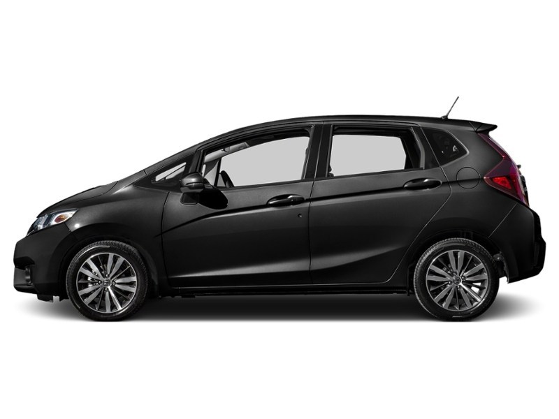 2015 Honda Fit 5dr HB CVT EX-L Navi Crystal Black Pearl  Shot 3
