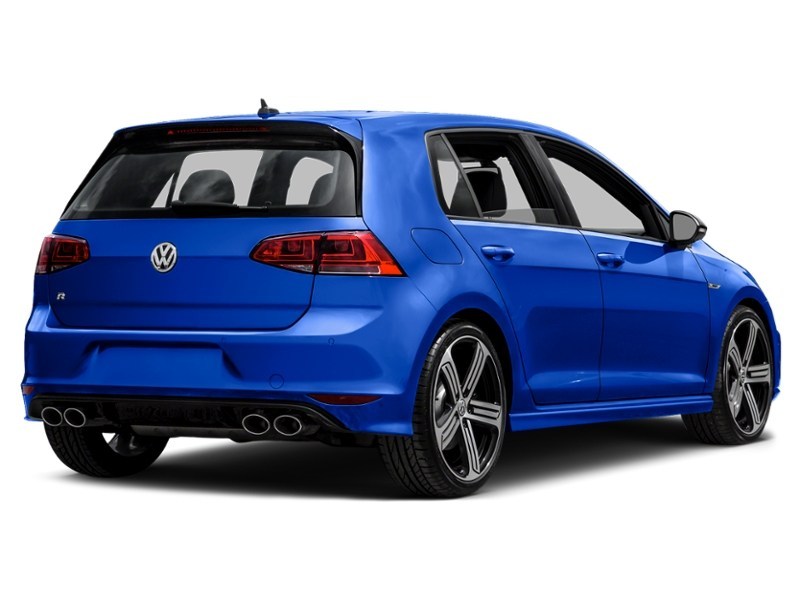 2017 Volkswagen Golf R 5dr HB DSG Lapiz Blue Metallic  Shot 2