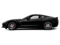 2015 Chevrolet Corvette 2dr Stingray Z51 Cpe w/3LT Black  Shot 3