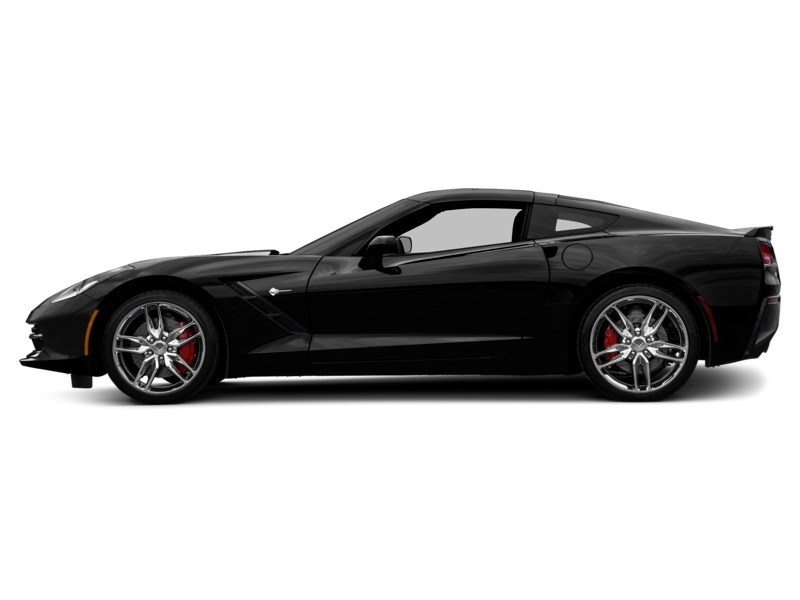 2015 Chevrolet Corvette 2dr Stingray Z51 Cpe w/3LT Black  Shot 5